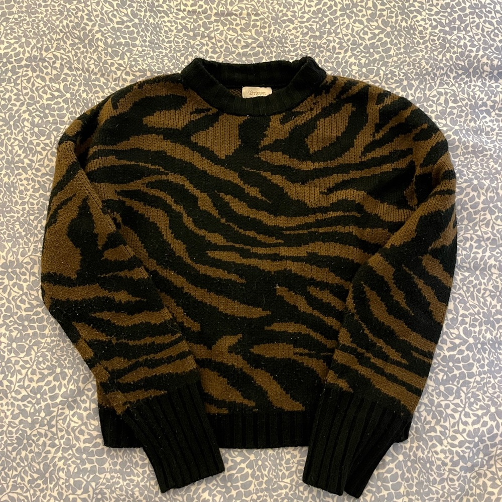 Brixton Claudia Zebra Sweater